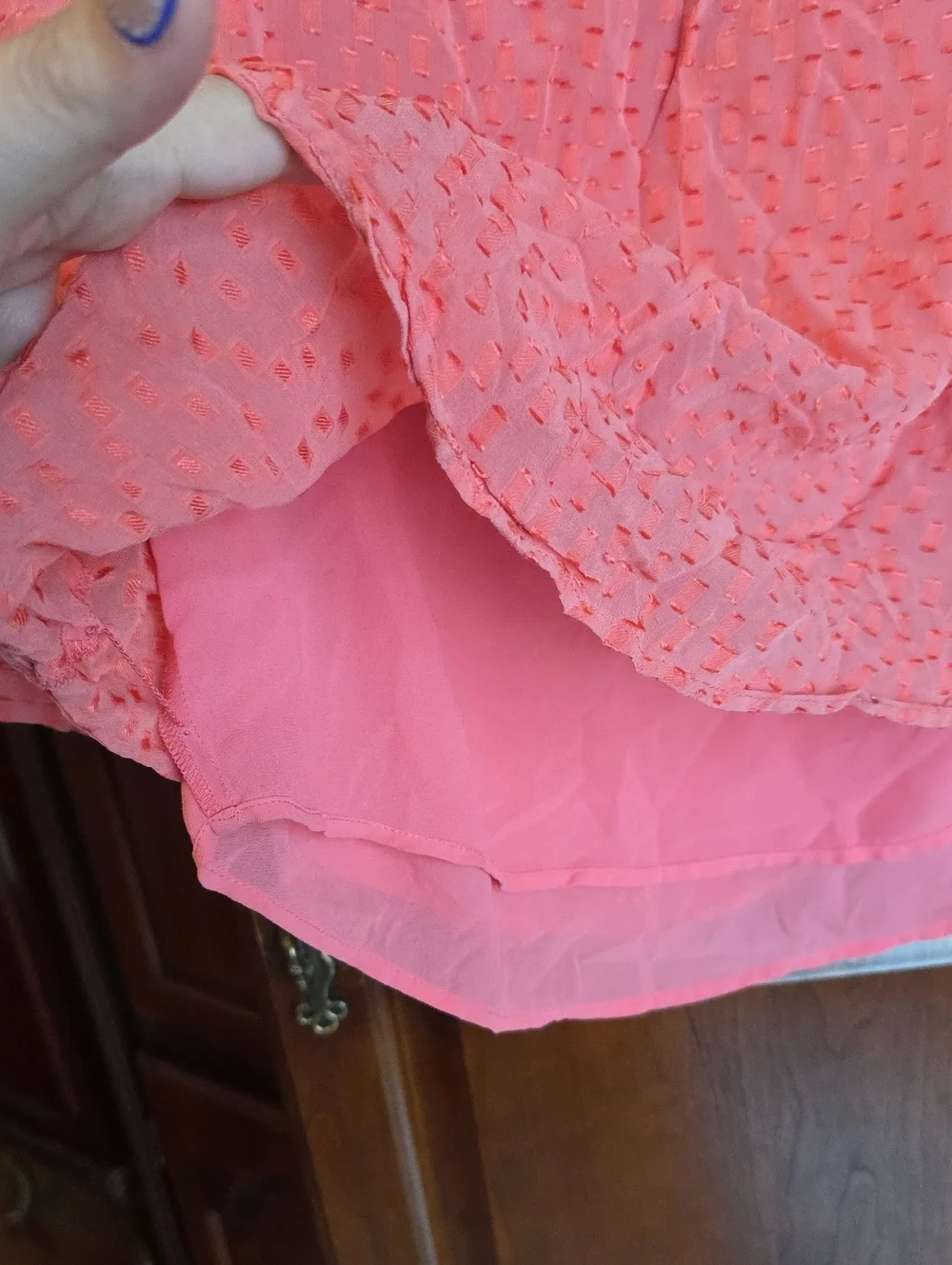 J. Crew Textured V-Neck Blouse 4